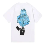 Black And White Trapstar Candy T Shirt white
