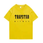 Black Trapstar X Hitman T-Shirt yellow