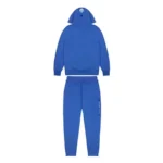 Blue Trapstar Chenille Decoded 2.0 Hooded Tracksuit back
