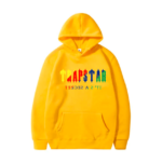 White Solid Color Trapstar It’s A Secret Hoodie yellow